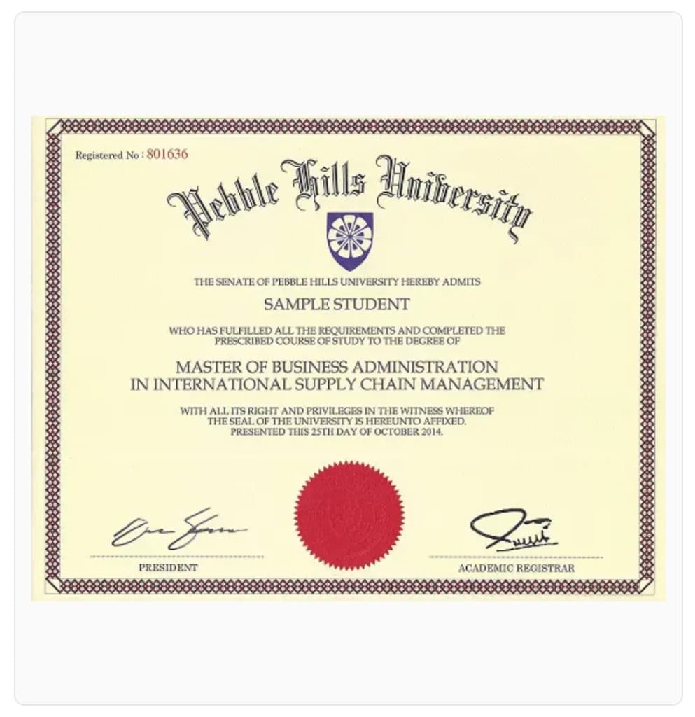 Verified credential record